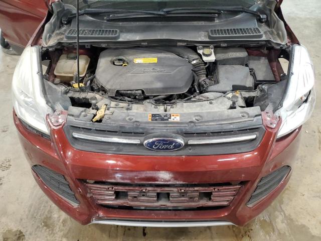 1FMCU0GX2GUC62458 - 2016 FORD ESCAPE SE RED photo 12