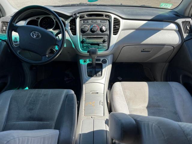 JTEEP21A640051802 - 2004 TOYOTA HIGHLANDER BLUE photo 9