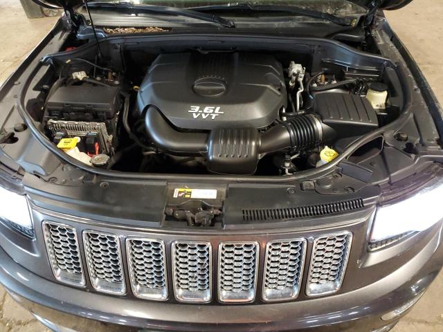 1C4RJFJG5EC213986 - 2014 JEEP GRAND CHER SUMMIT ნაცრისფერი ფოტო 12