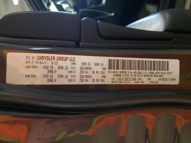 1C4RJFJG5EC213986 - 2014 JEEP GRAND CHER SUMMIT ნაცრისფერი ფოტო 13