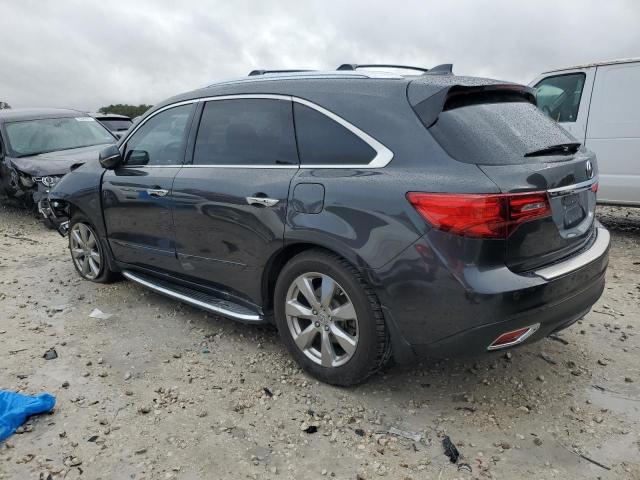 5FRYD3H88FB013705 - 2015 ACURA MDX ADVANCE GRAY photo 2