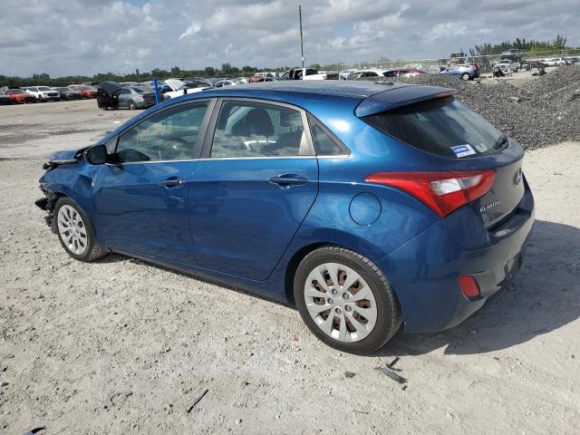 KMHD35LH0GU276264 - 2016 HYUNDAI ELANTRA GT BLUE photo 2