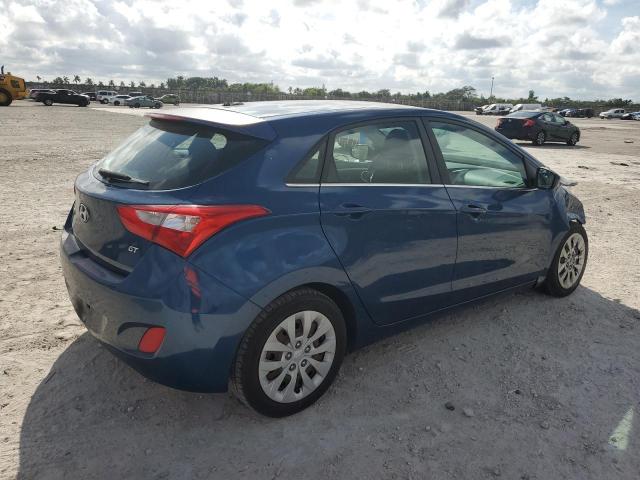 KMHD35LH0GU276264 - 2016 HYUNDAI ELANTRA GT BLUE photo 3