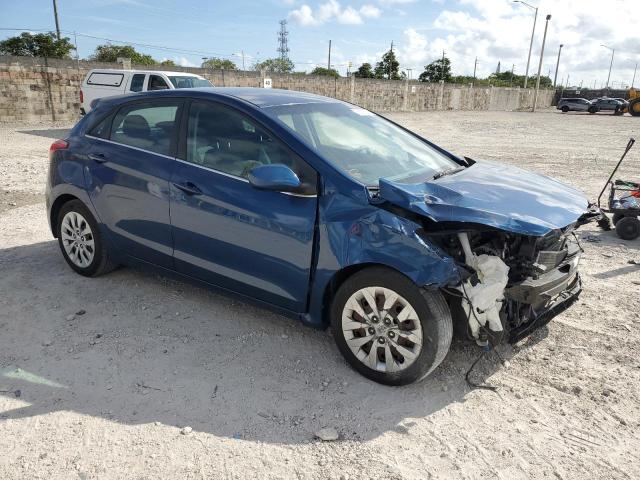 KMHD35LH0GU276264 - 2016 HYUNDAI ELANTRA GT BLUE photo 4