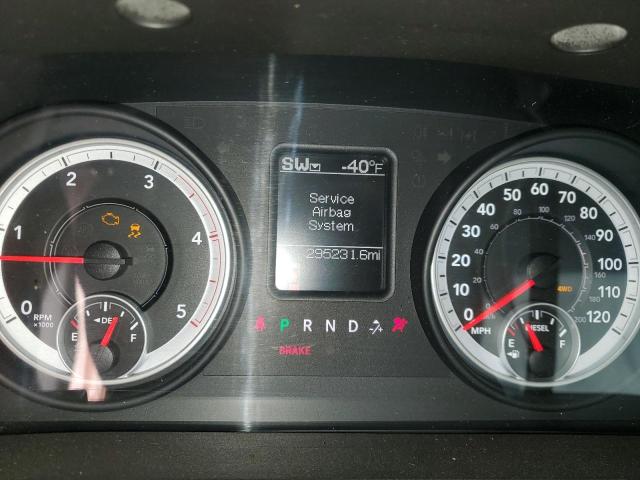 3C6UR5DLXDG525536 - 2013 RAM 2500 SLT ნარინჯისფერი ფოტო 9