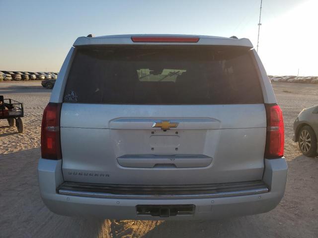 1GNSKJKC9GR261706 - 2016 CHEVROLET SUBURBAN K1500 LTZ SILVER photo 6