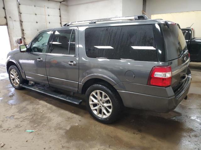 1FMJK2AT8FEF06492 - 2015 FORD EXPEDITION EL LIMITED BLUE photo 2