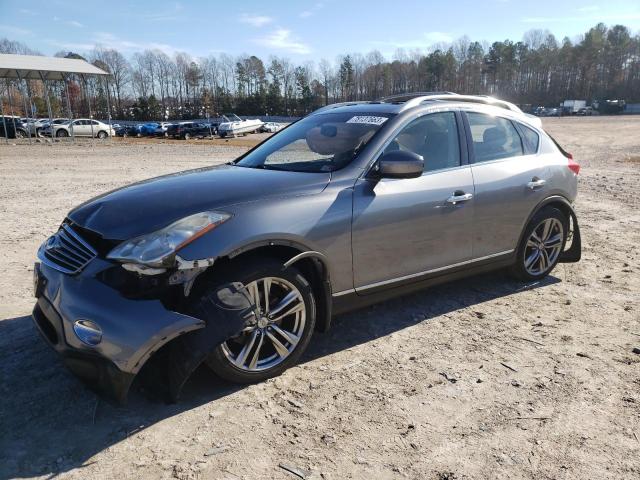 JN1AJ0HR4CM453705 - 2012 INFINITI EX35 BASE Մոխրագույն լուսանկար 1