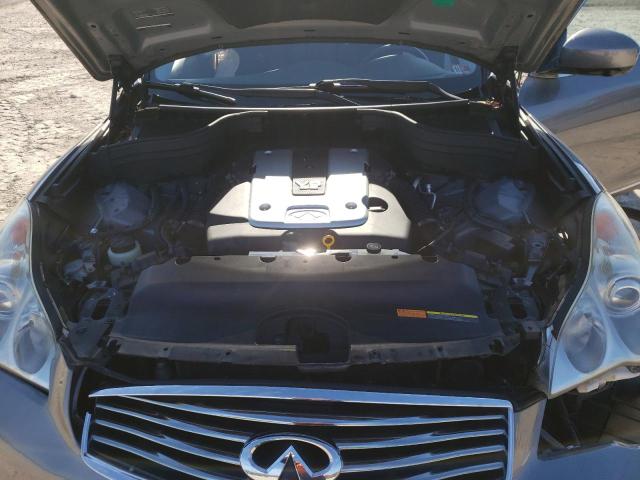 JN1AJ0HR4CM453705 - 2012 INFINITI EX35 BASE Մոխրագույն լուսանկար 12