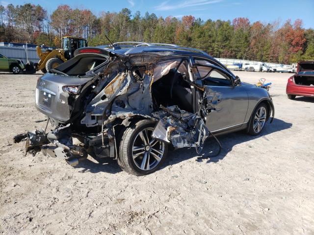 JN1AJ0HR4CM453705 - 2012 INFINITI EX35 BASE Մոխրագույն լուսանկար 3