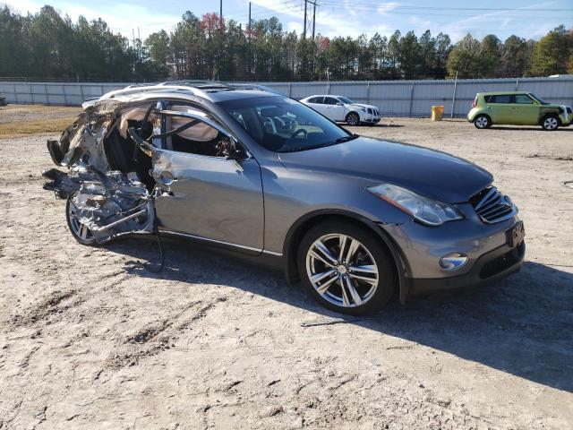 JN1AJ0HR4CM453705 - 2012 INFINITI EX35 BASE Մոխրագույն լուսանկար 4
