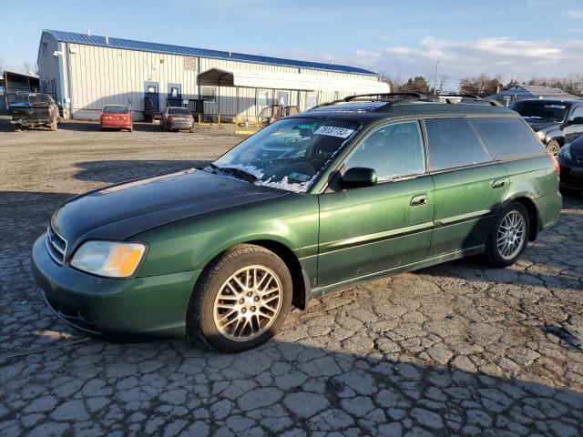 4S3BH635437310661 - 2003 SUBARU LEGACY L GREEN photo 1