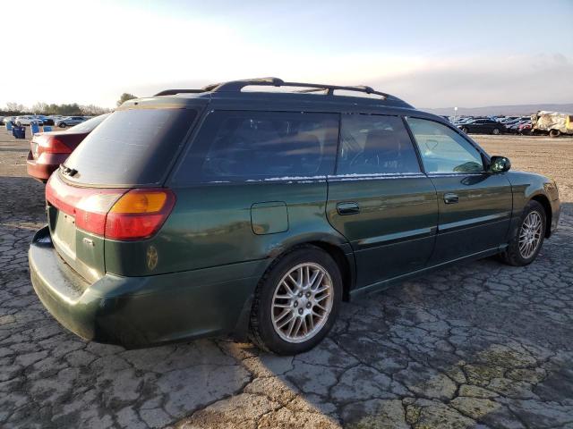 4S3BH635437310661 - 2003 SUBARU LEGACY L GREEN photo 3