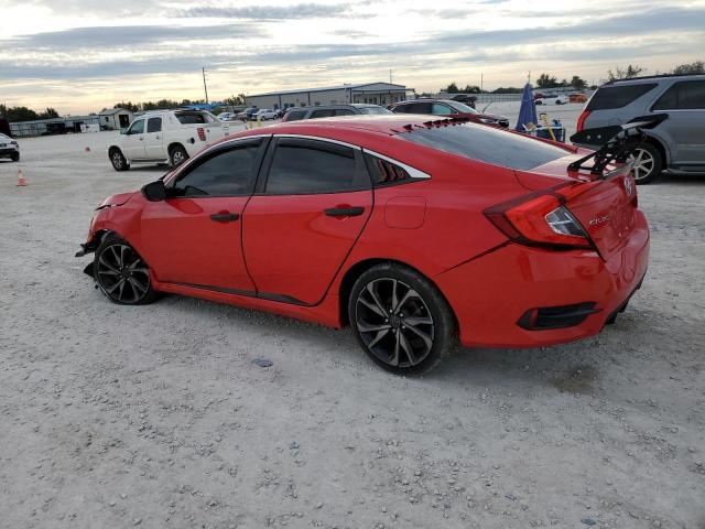 2HGFC2F89LH598875 - 2020 HONDA CIVIC SPORT 红色 照片 2