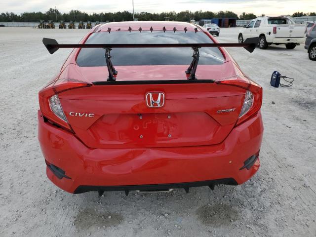 2HGFC2F89LH598875 - 2020 HONDA CIVIC SPORT 红色 照片 6