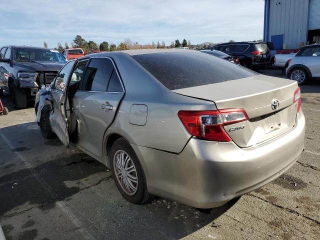 4T4BF1FK9ER337077 - 2014 TOYOTA CAMRY L BEIGE photo 2