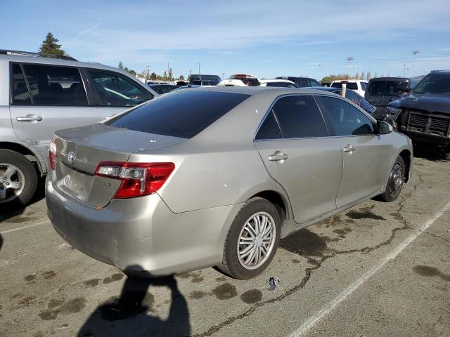 4T4BF1FK9ER337077 - 2014 TOYOTA CAMRY L BEIGE photo 3