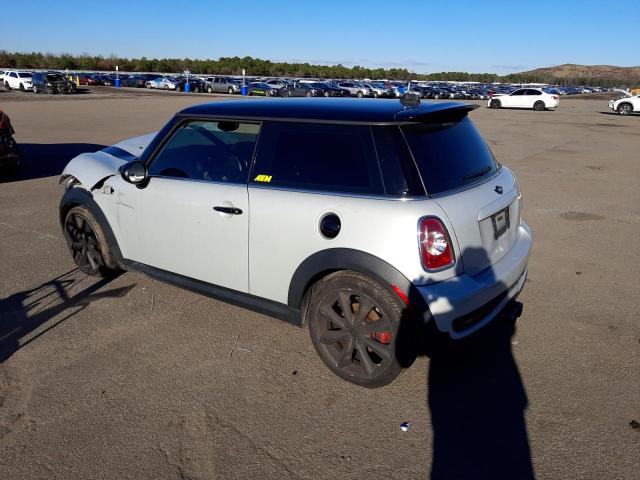 WMWSV3C53DT475789 - 2013 MINI COOPER S GRAY photo 2