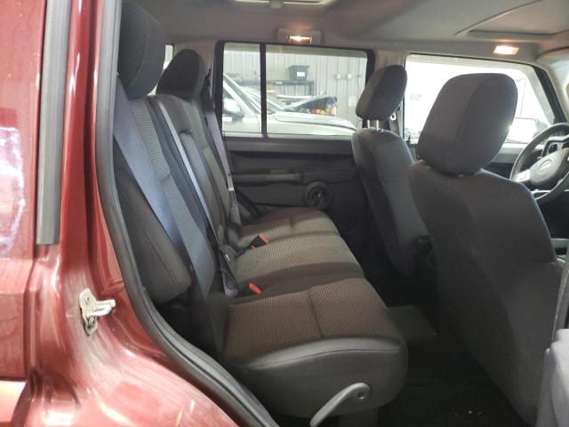 1J8HG48KX8C154858 - 2008 JEEP COMMANDER SPORT წითელი ფოტო 10