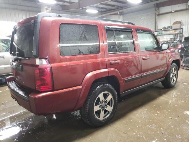 1J8HG48KX8C154858 - 2008 JEEP COMMANDER SPORT წითელი ფოტო 3
