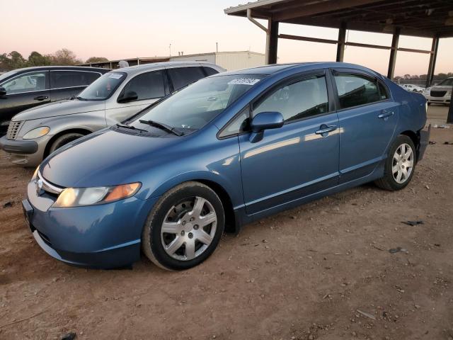 1HGFA15556L149546 - 2006 HONDA CIVIC LX BLUE photo 1