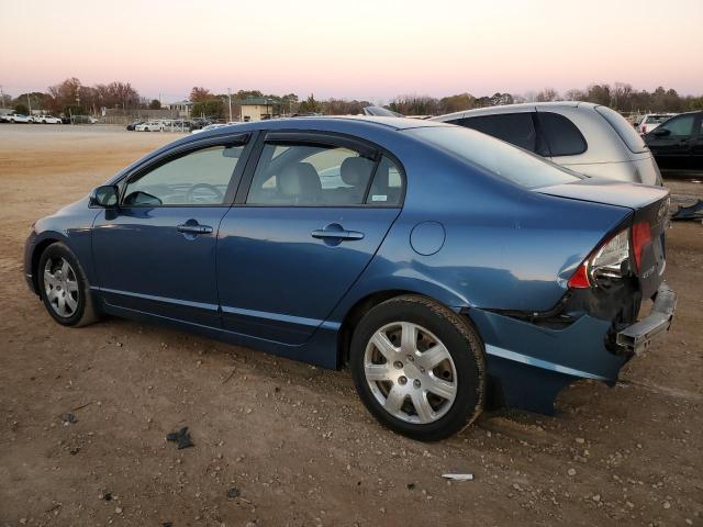 1HGFA15556L149546 - 2006 HONDA CIVIC LX BLUE photo 2