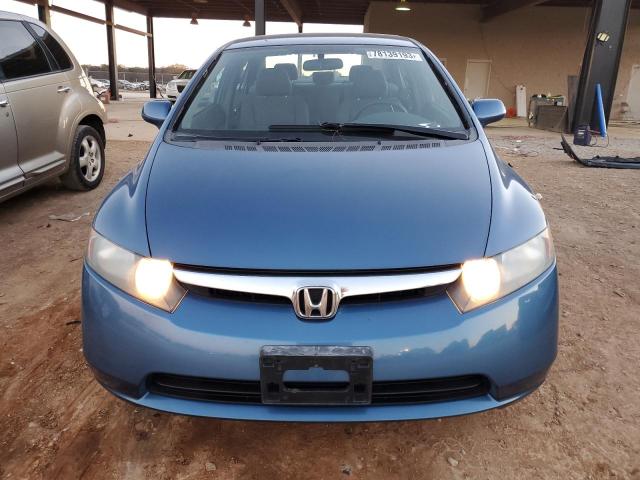 1HGFA15556L149546 - 2006 HONDA CIVIC LX BLUE photo 5