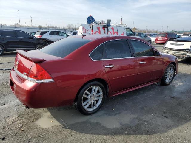 2G1WC5EM4B1183073 - 2011 CHEVROLET IMPALA LTZ RED photo 3