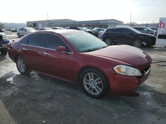 2G1WC5EM4B1183073 - 2011 CHEVROLET IMPALA LTZ RED photo 4