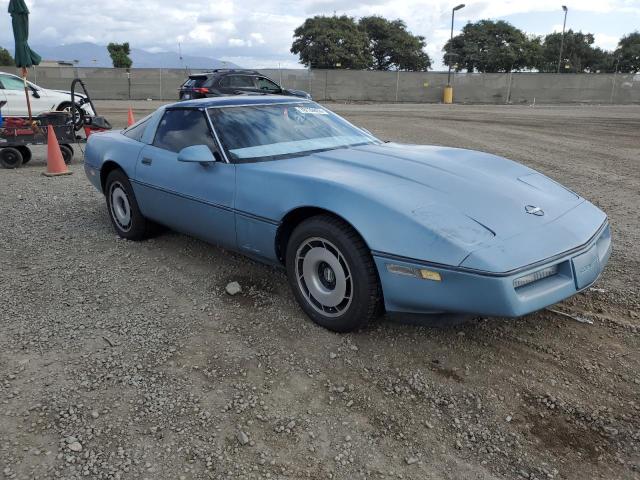 1G1AY0783E5125375 - 1984 CHEVROLET CORVETTE BLUE photo 4