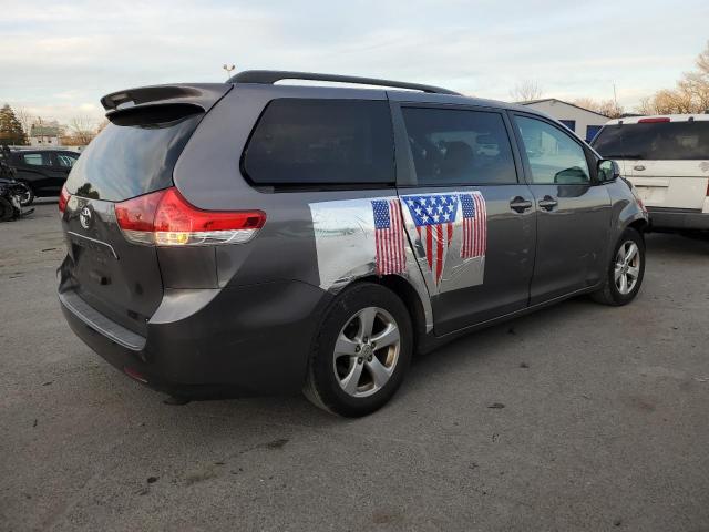 5TDKK3DC0BS106974 - 2011 TOYOTA SIENNA LE GRAY photo 3