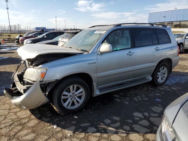 JTEEW21A860032450 - 2006 TOYOTA HIGHLANDER HYBRID SILVER photo 1