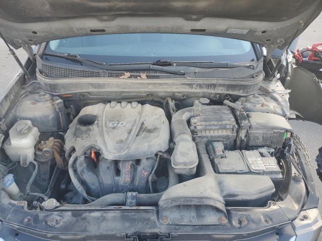 5NPEB4AC9EH876981 - 2014 HYUNDAI SONATA GLS GRAY photo 11