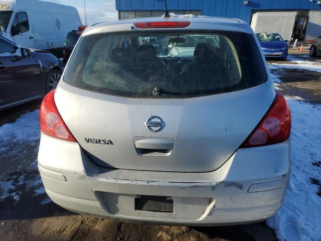 3N1BC1CP9CL363440 - 2012 NISSAN VERSA S SILVER photo 6