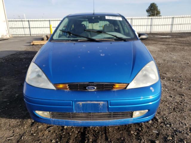 3FAFP31301R237191 - 2001 FORD FOCUS ZX3 BLUE photo 5