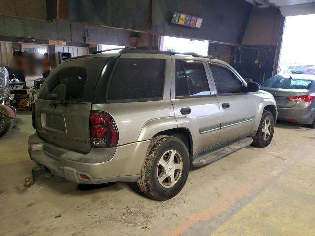 1GNDT13S822363558 - 2002 CHEVROLET TRAILBLAZE SILVER photo 3