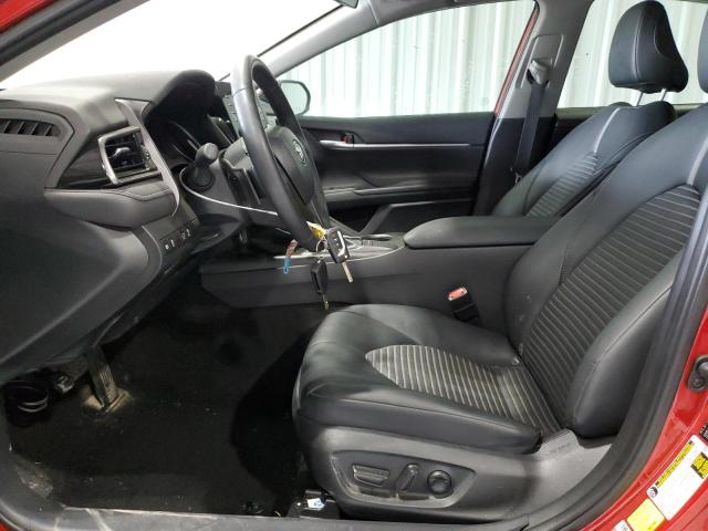 4T1G11AK8PU183227 - 2023 TOYOTA CAMRY SE NIGHT SHADE RED photo 7