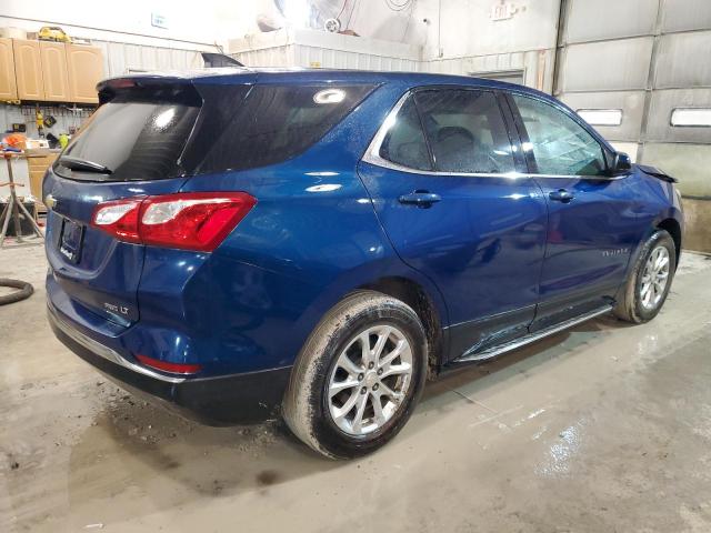 2GNAXUEV9L6189164 - 2020 CHEVROLET EQUINOX LT BLUE photo 3