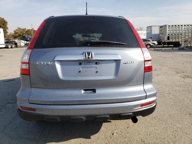 3CZRE4H56AG703559 - 2010 HONDA CR-V EX BLUE photo 6