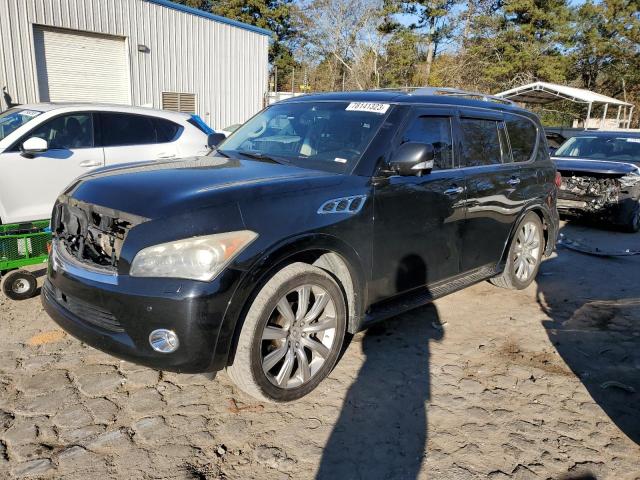 JN8AZ2NE8B9006433 - 2011 INFINITI QX56 BLACK photo 1