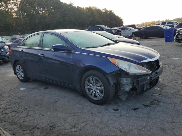 5NPEB4AC2CH336448 - 2012 HYUNDAI SONATA GLS BLUE photo 4