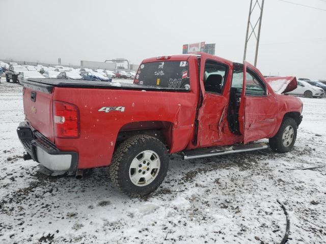 1GCPKSE76CF129842 - 2012 CHEVROLET SILVERADO K1500 LT RED photo 3