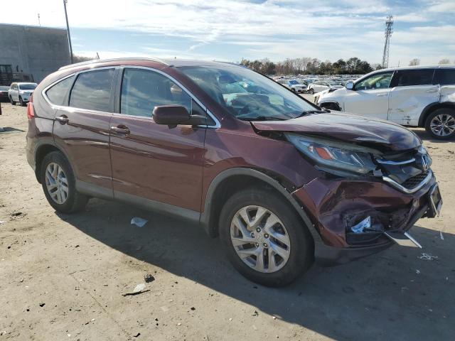 2HKRM4H70GH639030 - 2016 HONDA CR-V EXL BURGUNDY photo 4