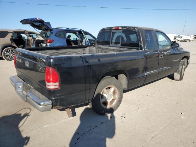 1B7GL22XXWS722150 - 1998 DODGE DAKOTA BLACK photo 3