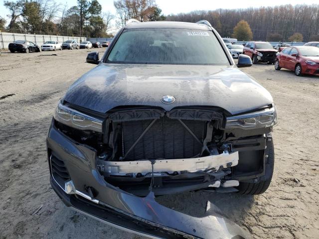 5UXCW2C09L9C15588 - 2020 BMW X7 XDRIVE40I GRAY photo 5