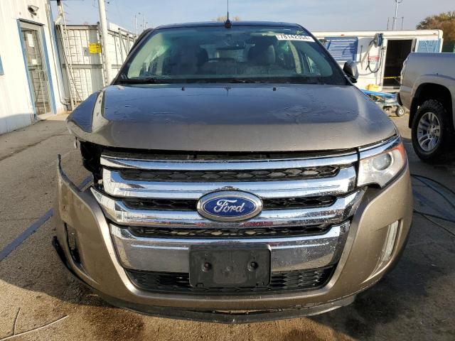 2FMDK3JC3EBB11195 - 2014 FORD EDGE SEL BEIGE photo 5