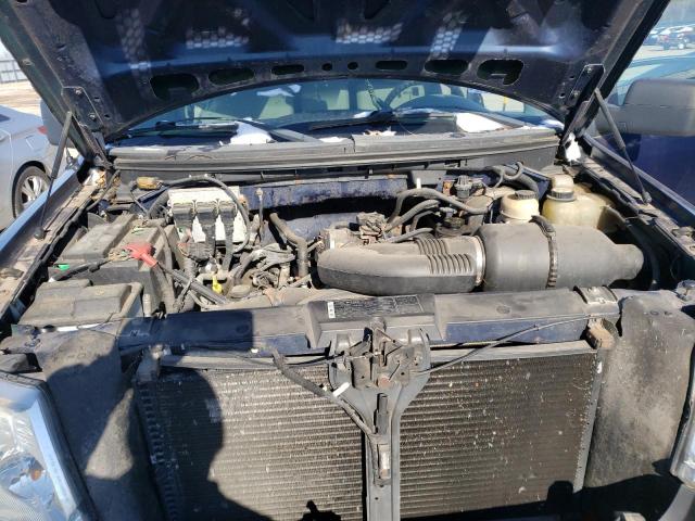 1FTRX14W17NA68358 - 2007 FORD F150 BLUE photo 11