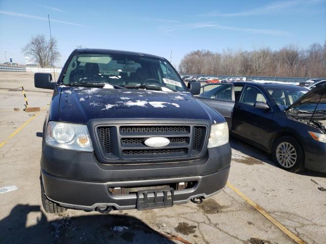 1FTRX14W17NA68358 - 2007 FORD F150 BLUE photo 5