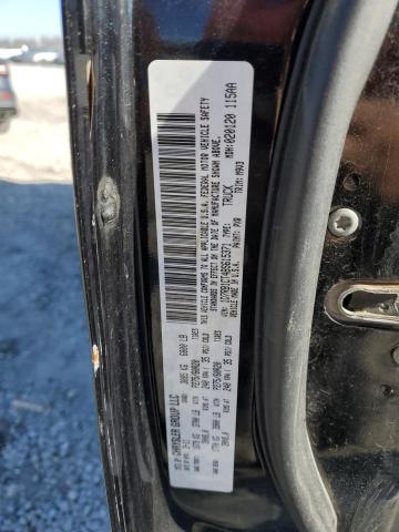 1D7RB1CT4BS615371 - 2011 DODGE RAM 1500 BLACK photo 12