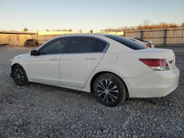 1HGCP2F3XAA125252 - 2010 HONDA ACCORD LX WHITE photo 2